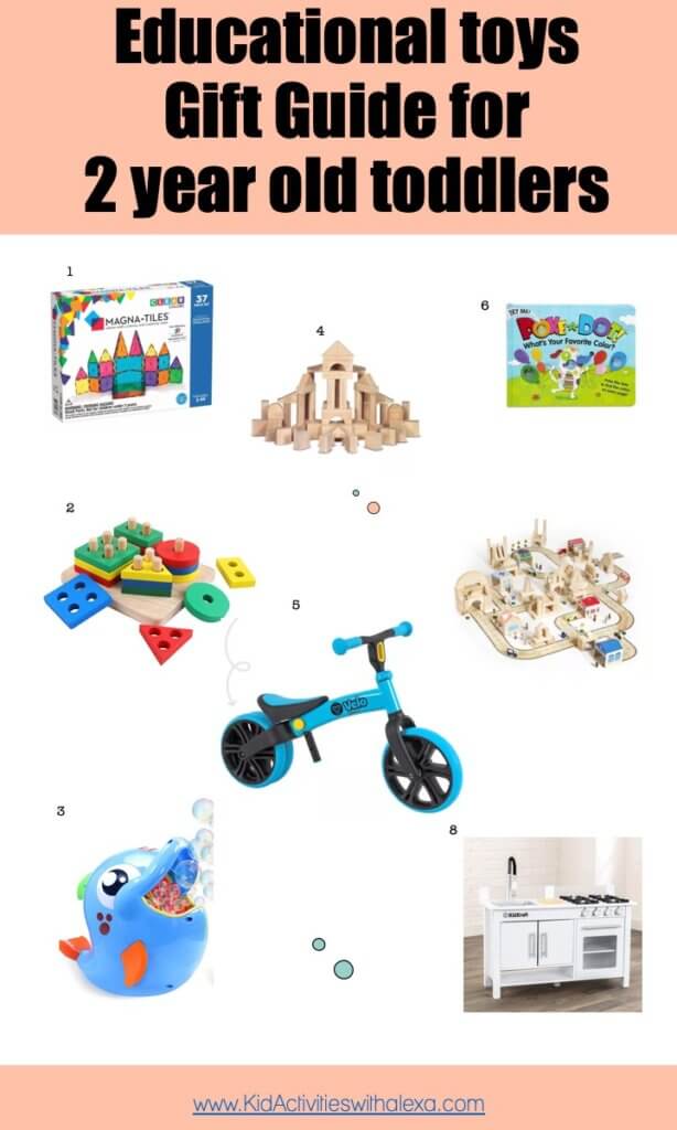 Find a selection of toys for 2 years old that are both fun and educational 