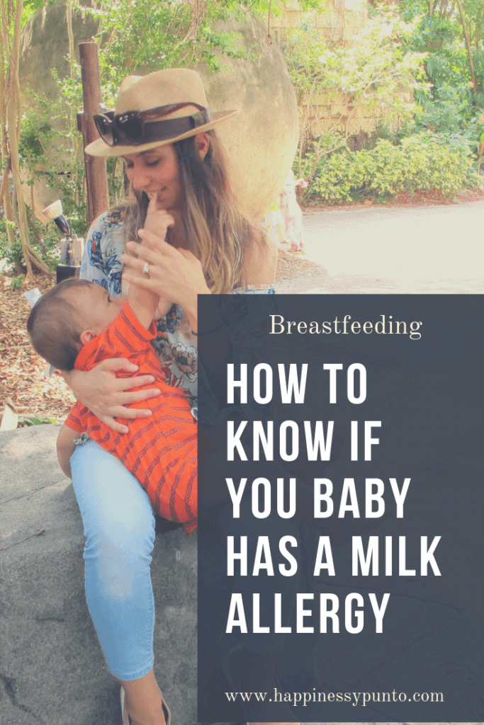 Do you suspect if your baby is allergic to dairy. I tell you my story, what dairy allergy in baby symptoms to look for and steps on what to do next.