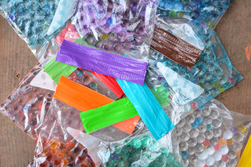 Sensory Water Bead Bags for Babies and Toddlers