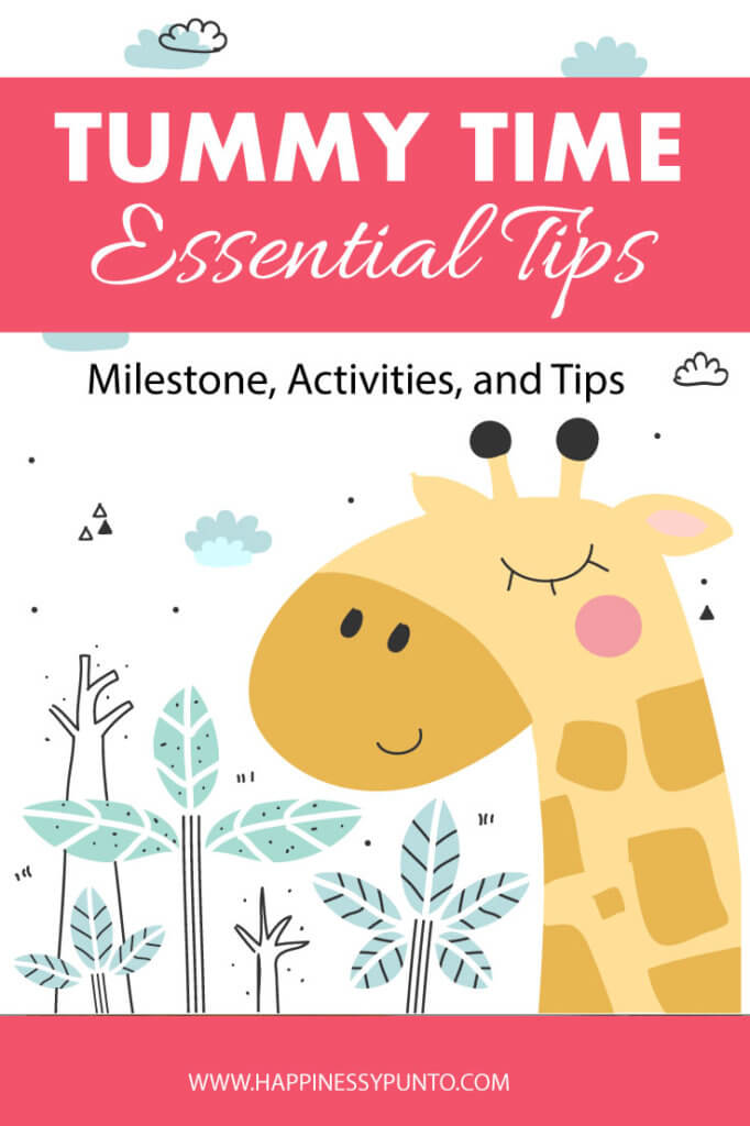 Learn how to make tummy time more fun with this essential tips. Includes a free printable with tummy time milestones, tummy time activities and tummy time tips