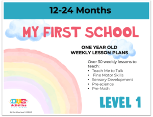 My First School: 30+ Weekly Thematic Lesson Plans for 12-24 months