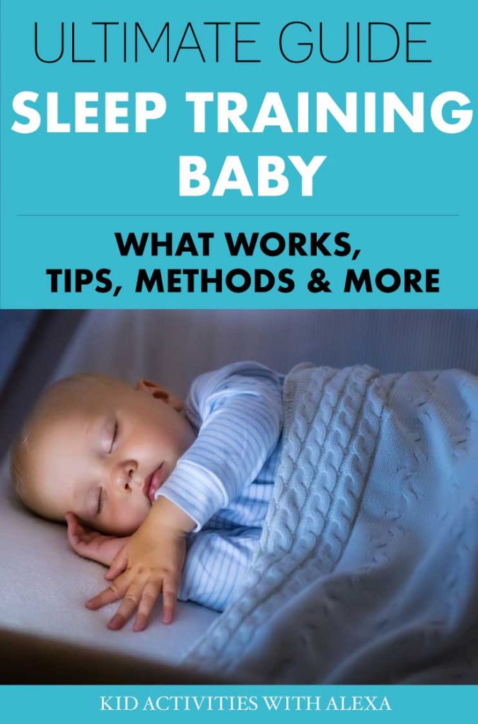 the only guide you need to learn all about Sleep training baby, tips, tricks and everything in between