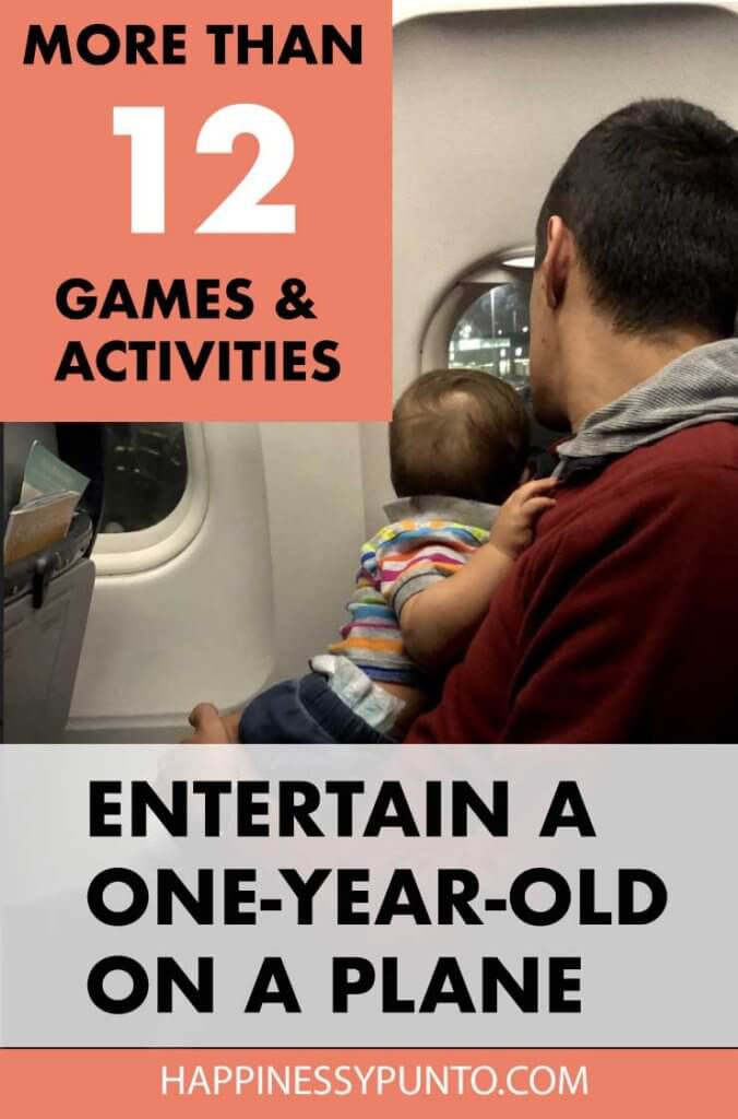 keeping a 1 year old entertained on a plane