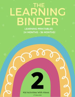 The Learning Binder 2 | Two Year Old Printables Binder