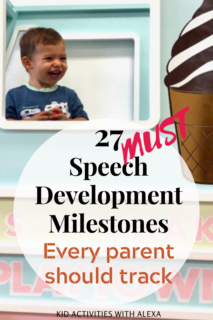 speech-development-milestones - Kid Activities with Alexa