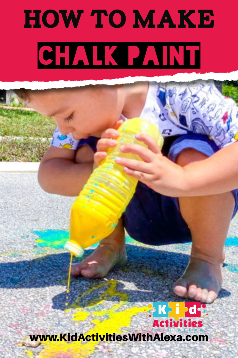 Chalk Paint Recipe for Kids
