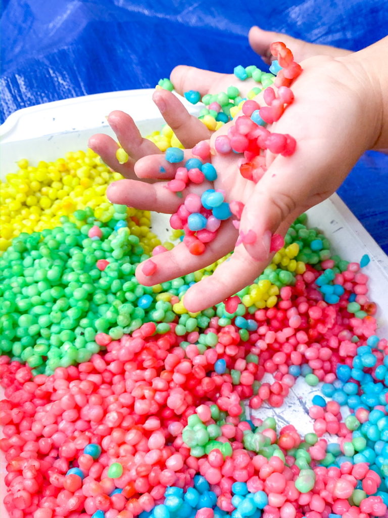 Edible water beads