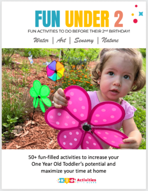 Fun Under 2 Ebook: 50+ Sensory Activities for One Year Old