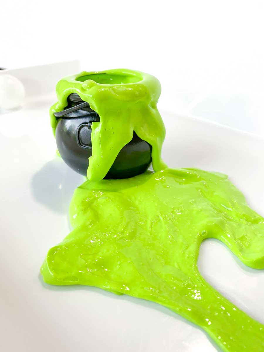 Witches brew slime recipe