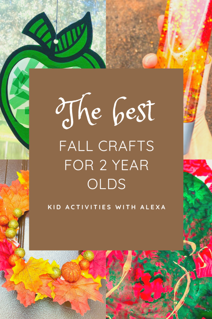 fall crafts for 2 year olds