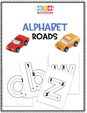 Alphabet Road Letter Mats (PDF)