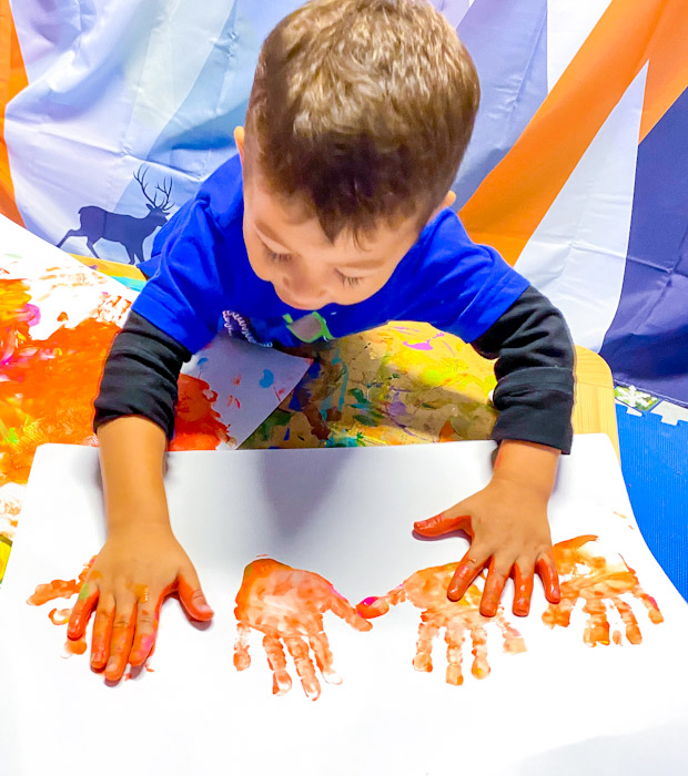 Painting with Toddlers