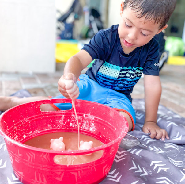 chocolate oobleck recipe toddler