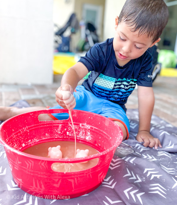 chocolate oobleck recipe toddler