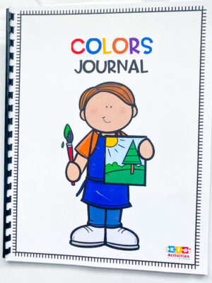color journal toddler printable