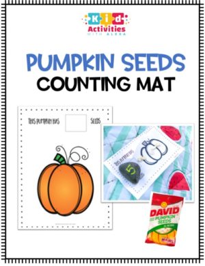 MATH: Pumpkin Seed Counting Activity Mat