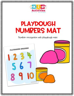 MATH: Numbers Playdough Mats