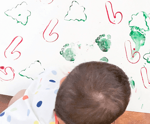 Cookie-cutter Painting for Toddlers