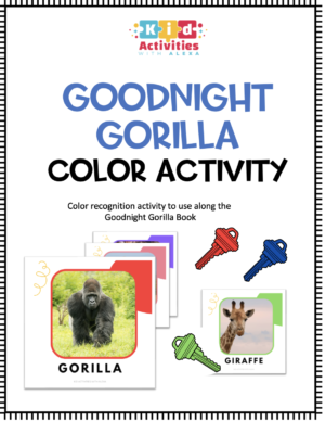 Colors: Goodnight Gorilla Color Matching Game (PDF)