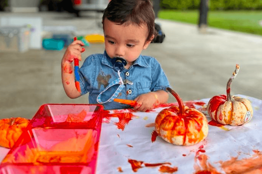 Outdoor Toddler Activities for Fall