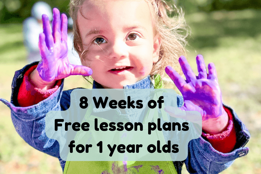 free lesson plans for 1 year olds