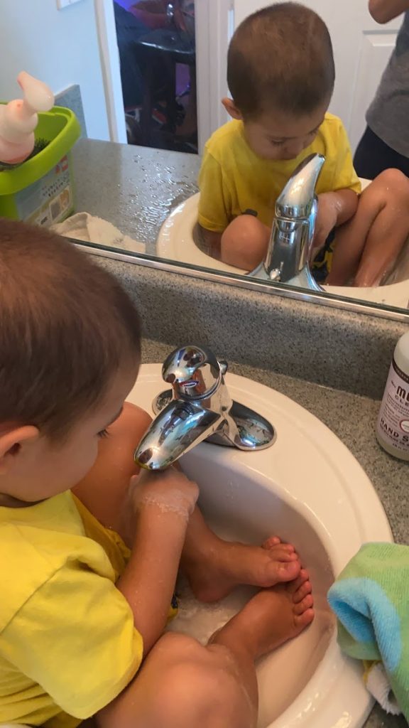 Water play for toddlers